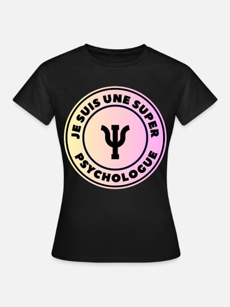 Olen loistava psykologi - T-shirt dam - svart
