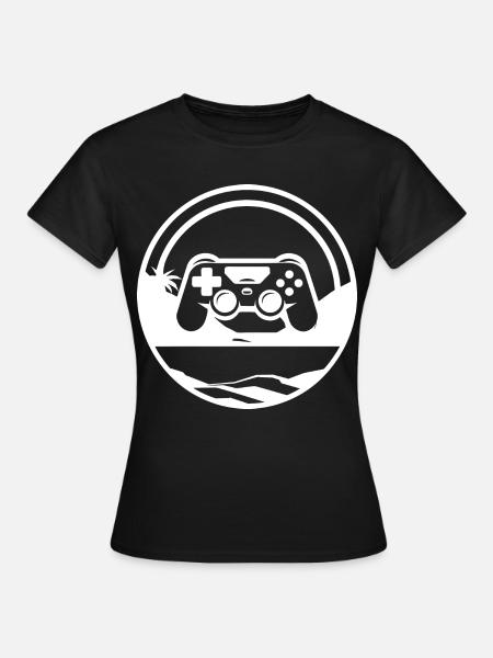 Videospiele Grafik - Frauen T-Shirt - Schwarz