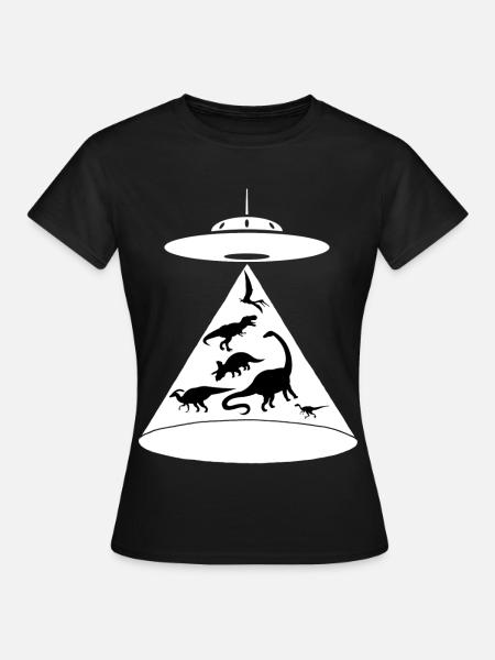Rettung der Dinosaurier - Frauen T-Shirt - Schwarz