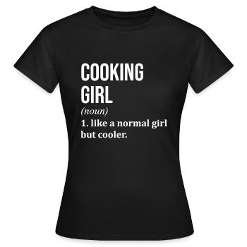 Kochen Kochen Kochen Kochen - Frauen T-Shirt - Schwarz - Vorne - AI Model Female 172 dark (172cm)