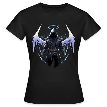 Todesengel - Frauen T-Shirt - Schwarz - Vorne - AI Model Female 172 dark (172cm)
