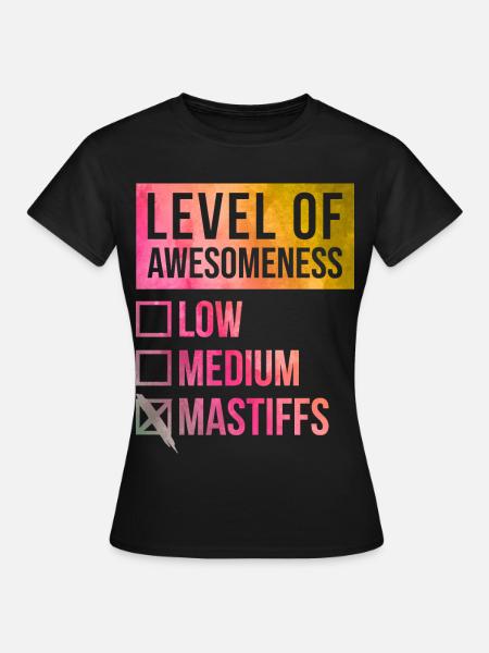 Mastiff Mastiff Mastiff - Frauen T-Shirt - Schwarz