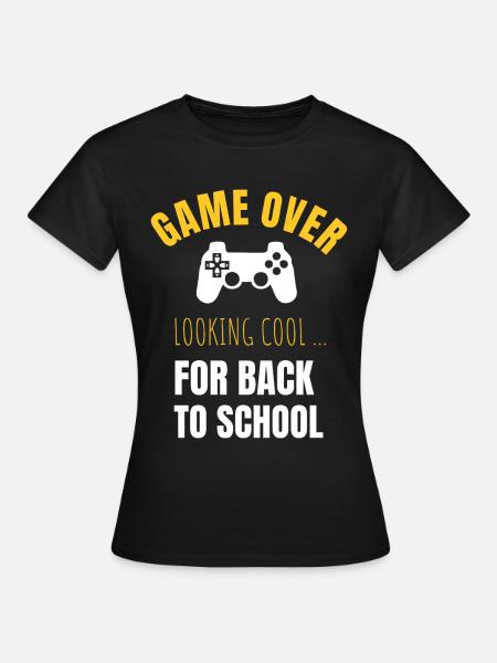 Schulstart - Frauen T-Shirt - Schwarz