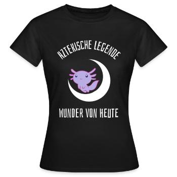 Die Wunder von Heute - Frauen T-Shirt - Schwarz - Vorne - AI Model Female 172 dark (172cm)