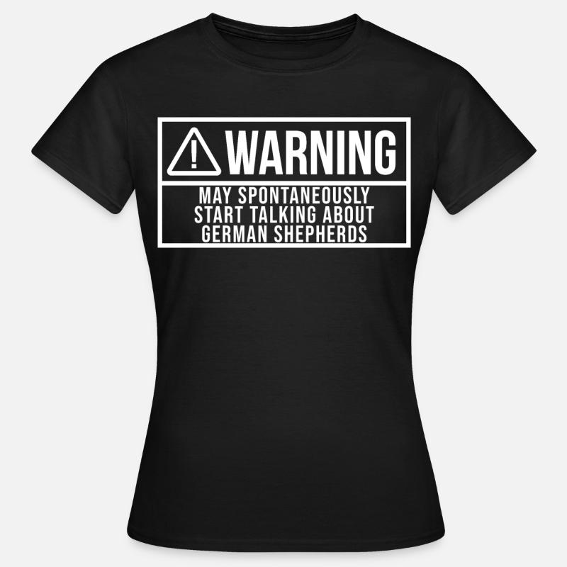 German Shepherd - Women's T-Shirt - black