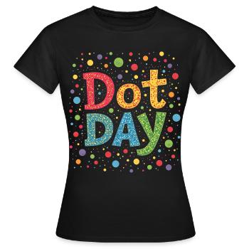 JOURNÉE DU POINT DE VUE - T-shirt Femme - noir - Devant - AI Model Female 172 dark (172cm)