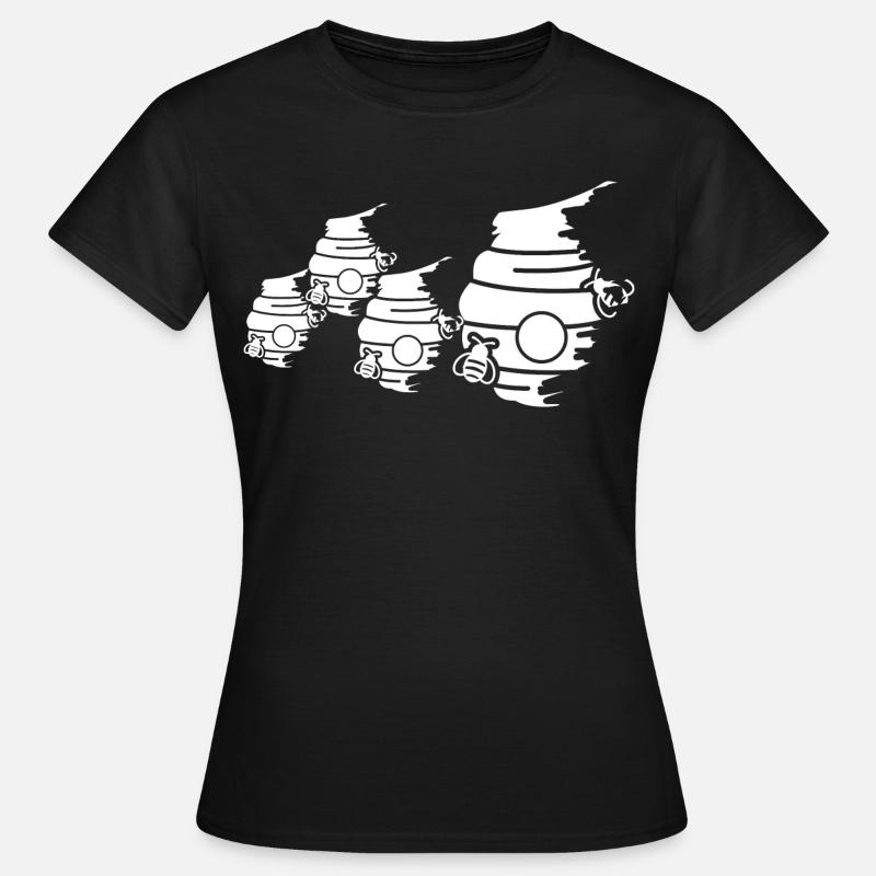 Beehive Sketch - Women's T-Shirt - black
