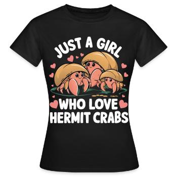 Crabe Crabe Crabe Crabe Crabe Crabe - T-shirt Femme - noir - Devant - AI Model Female 172 dark (172cm)