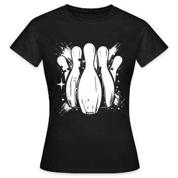 Skittles - T-shirt Femme - noir - Devant - AI Model Female 172 dark (172cm)