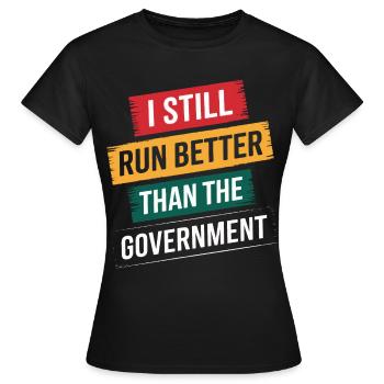 Invalidité due à l’amputation - T-shirt Femme - noir - Devant - AI Model Female 172 dark (172cm)