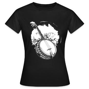 Banjo - T-shirt Femme - noir - Devant - AI Model Female 172 dark (172cm)