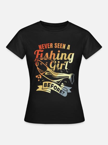 Angel Mädchen - Frauen T-Shirt - Schwarz