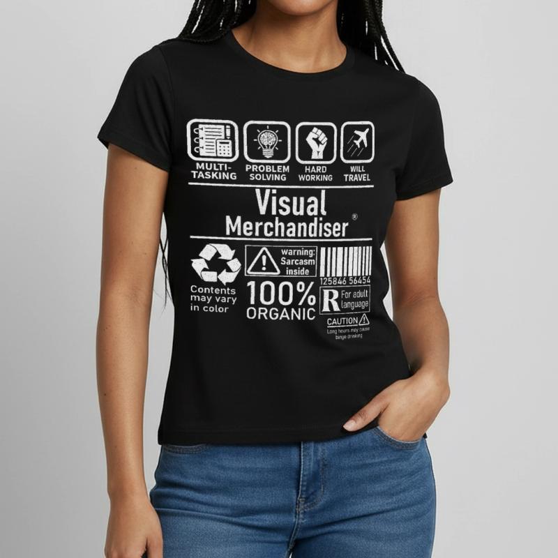 Visual Merchandiser multi tasking problem solving Frauen T-Shirt
