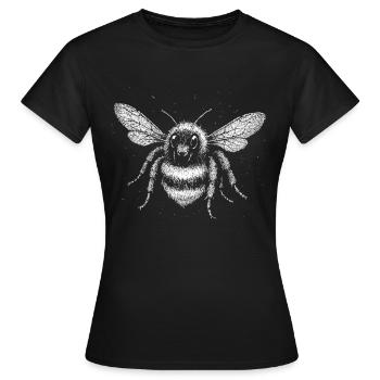 Un bourdon - T-shirt Femme - noir - Devant - AI Model Female 172 dark (172cm)