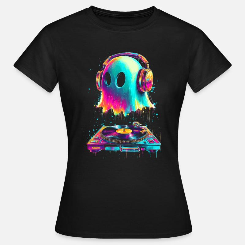 DJ Ghost - Women's T-Shirt - black