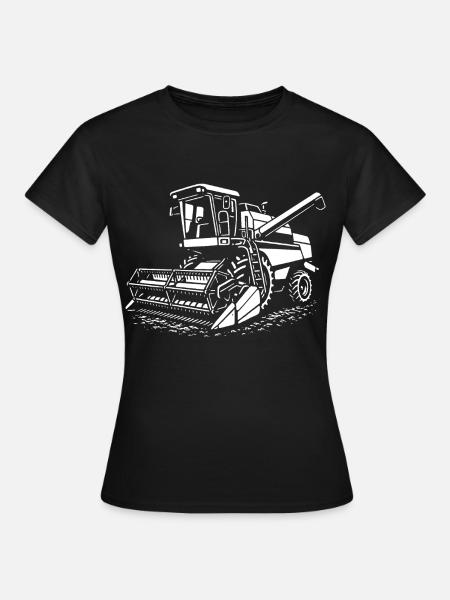 Erntekraft pur - Frauen T-Shirt - Schwarz