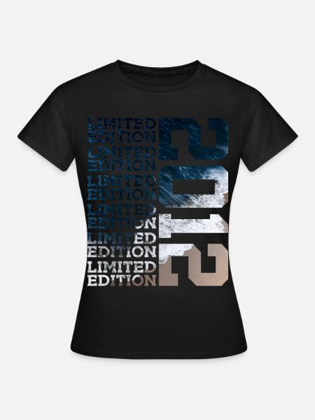 LIMITED EDITION 2012 14 JAHRE 14. GEBURTSTAG - Dame-T-shirt - sort