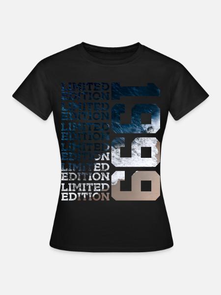 LIMITED EDITION 1999 27 JAAR 27 VERJAARDAG - Vrouwen T-shirt - zwart