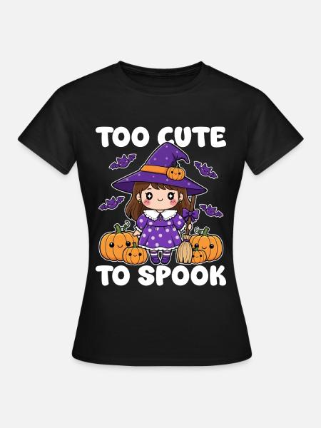 ZU SÜSS ZUM GRUSELN - HEXE HALLOWEEN - Frauen T-Shirt - Schwarz