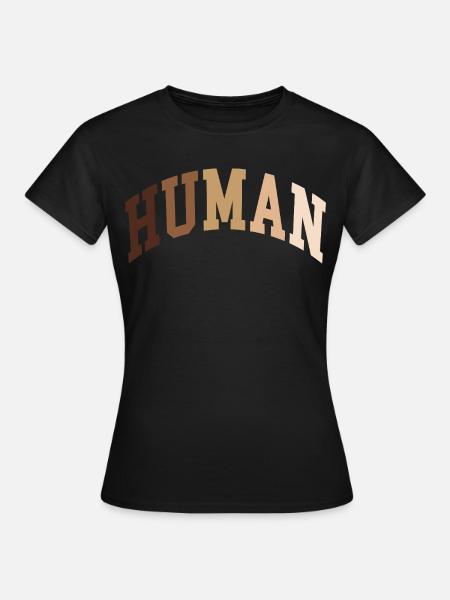 Human Mensch Afrikaner - Frauen T-Shirt - Schwarz