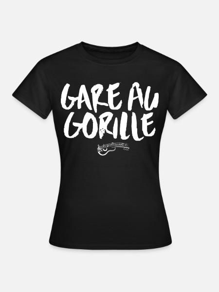 Guitare Gare au gorille Chanson Musique - T-shirt dam - svart