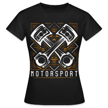 Sport automobile - Tuning - Mécanique automobile - T-shirt Femme - noir - Devant - AI Model Female 172 dark (172cm)