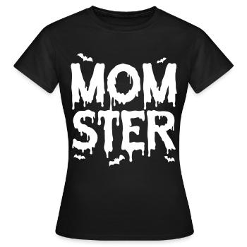maman - T-shirt Femme - noir - Devant - AI Model Female 172 dark (172cm)