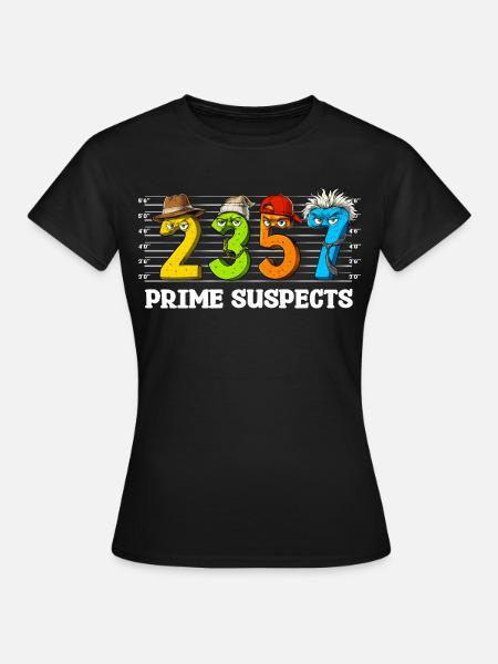Lustige Mathe-Zahlen - Frauen T-Shirt - Schwarz