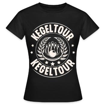 Skittles - T-shirt Femme - noir - Devant - AI Model Female 172 dark (172cm)