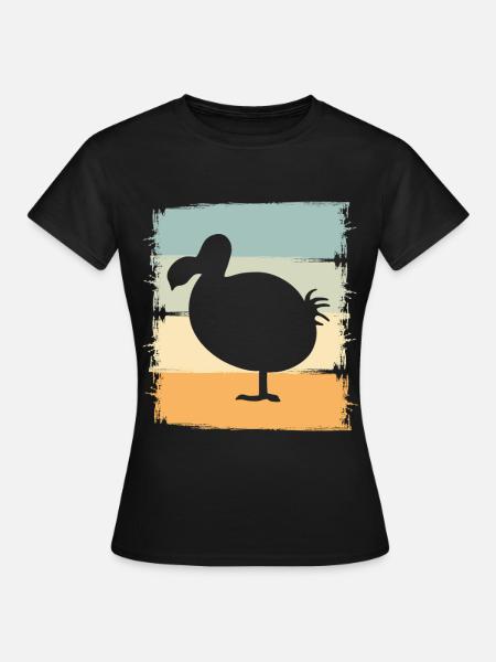 Dodo - Frauen T-Shirt - Schwarz