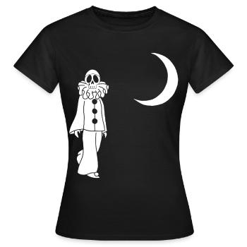 In the light of the moon - Women's T-Shirt - black - Front - AI Model Female 172 dark (172cm)