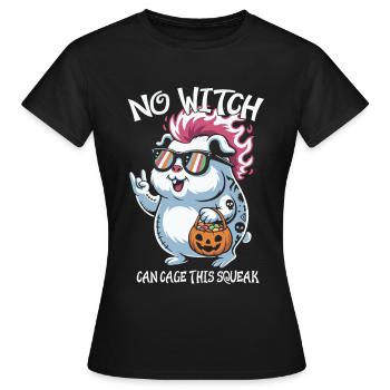Hamster mit Sonnenbrillen Halloween Spaß - Frauen T-Shirt - Schwarz - Vorne - AI Model Female 172 dark (172cm)