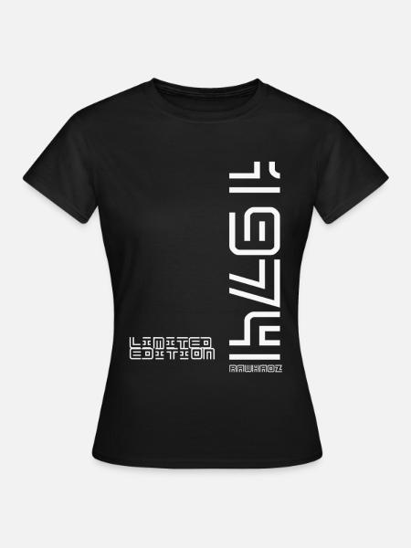 Limited Edition 1974 - Frauen T-Shirt - Schwarz