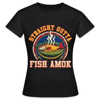 Kambodscha Kambodschaner - Frauen T-Shirt - Schwarz - Vorne - AI Model Female 172 dark (172cm)