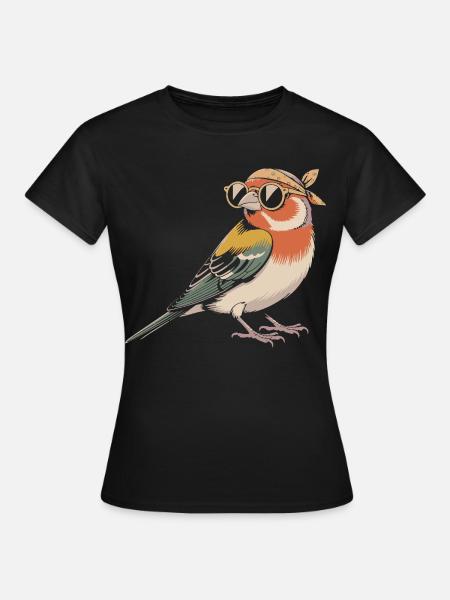 Finken - Frauen T-Shirt - Schwarz