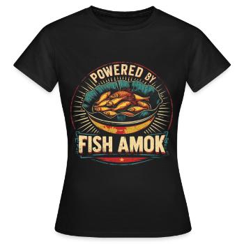 Kambodscha Kambodschaner - Frauen T-Shirt - Schwarz - Vorne - AI Model Female 172 dark (172cm)