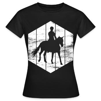 Sketch tab - Women's T-Shirt - black - Front - AI Model Female 172 dark (172cm)