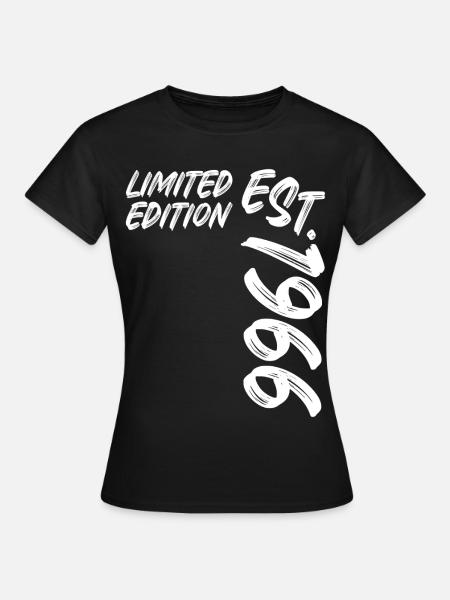 Limited Edition Est. 1966 - Frauen T-Shirt - Schwarz