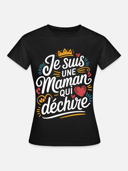 Ich bin eine Killer-Mutter - Frauen T-Shirt - Schwarz