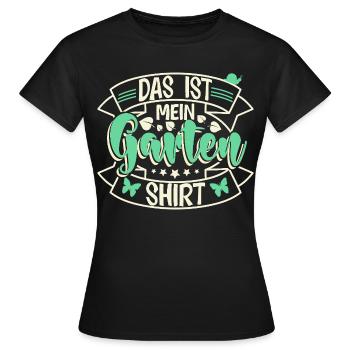 Garten Schrebergarten - Frauen T-Shirt - Schwarz - Vorne - AI Model Female 172 dark (172cm)