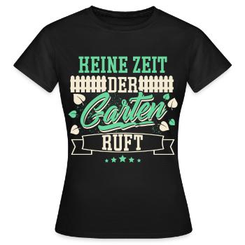 Garten Schrebergarten - Frauen T-Shirt - Schwarz - Vorne - AI Model Female 172 dark (172cm)