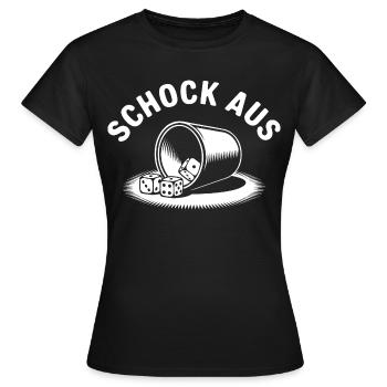 Dice Cup Dice Puzzle Jule Dice Games - Women's T-Shirt - black - Front - AI Model Female 172 dark (172cm)