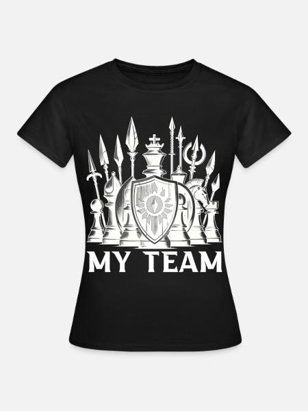 Chess - Frauen T-Shirt - Schwarz