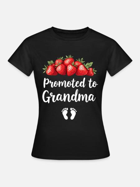 Werdender Oma loading zukünftige Großmutter - Frauen T-Shirt - Schwarz