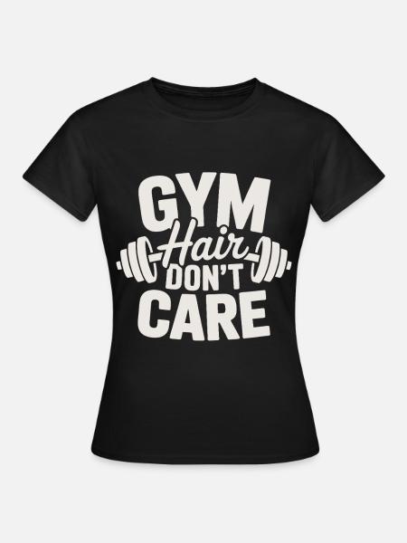 Sportschool - Vrouwen T-shirt - zwart