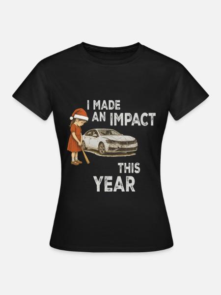 Unartiges Mädchen Weihnachten Lustig - Frauen T-Shirt - Schwarz