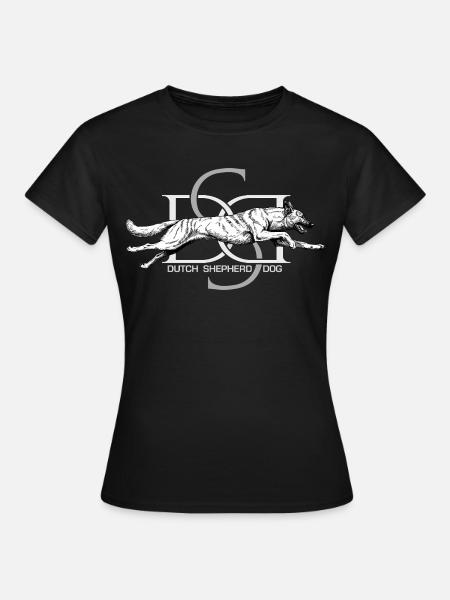 Dutchie - Holländischer Schäferhund - Frauen T-Shirt - Schwarz
