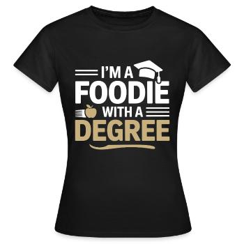 Registrierter Ernährungsberater für Akademische Ernährung - Frauen T-Shirt - Schwarz - Vorne - AI Model Female 172 dark (172cm)