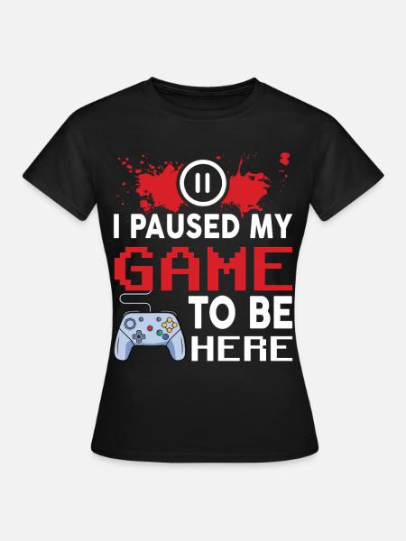 Gaming Gamer - Frauen T-Shirt - Schwarz