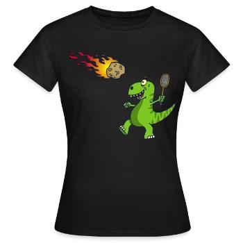 Return to sender - Women's T-Shirt - black - Front - AI Model Female 172 dark (172cm)